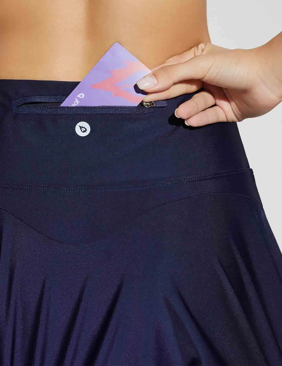 Laureate Triangle Lined Swimming Skort