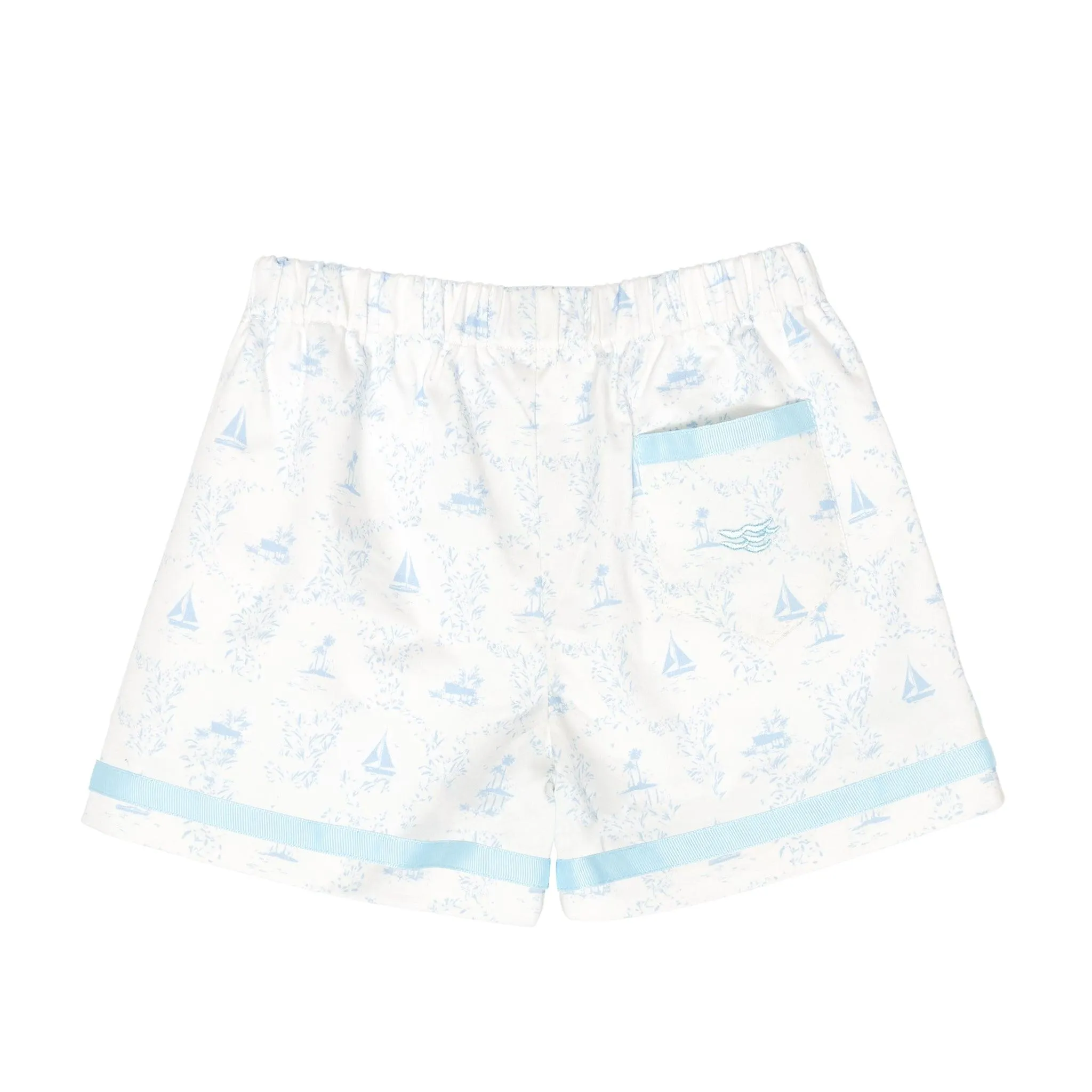 Liam Shorts in Tucker's Town Toile