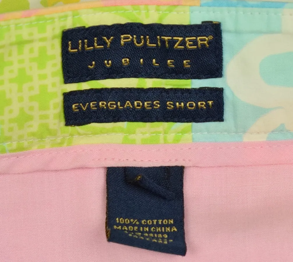 Lilly Pulitzer Everglades Patchwork Short Sz: 40 (SOLD)