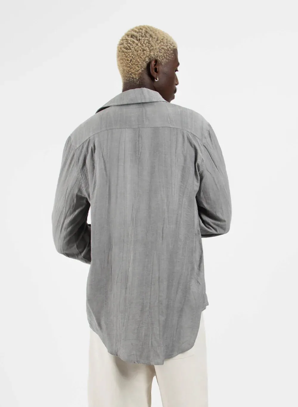 Linen Sunday Shirt - Coal