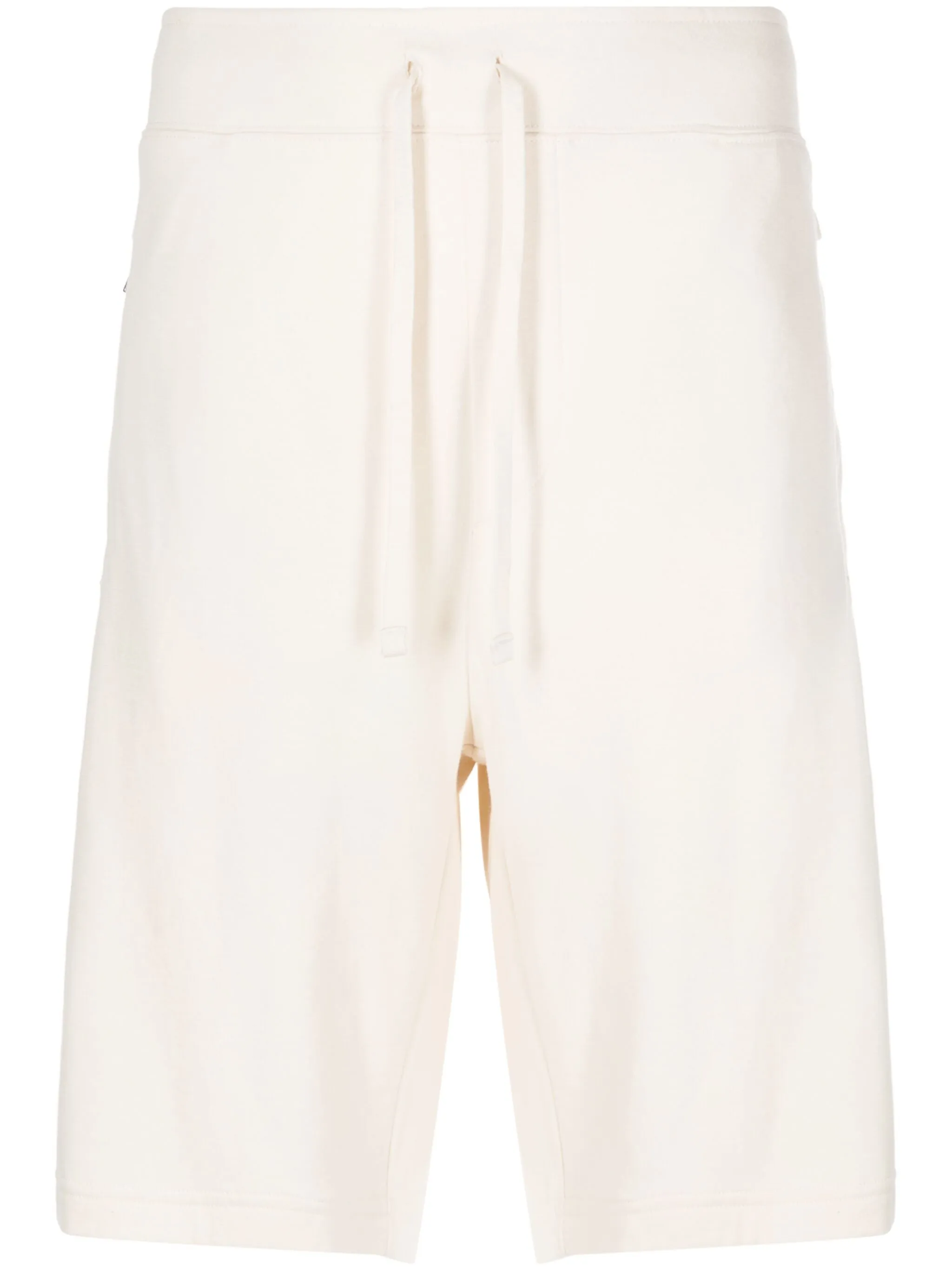 Logo-Embroidered Cotton Blend Track Shorts