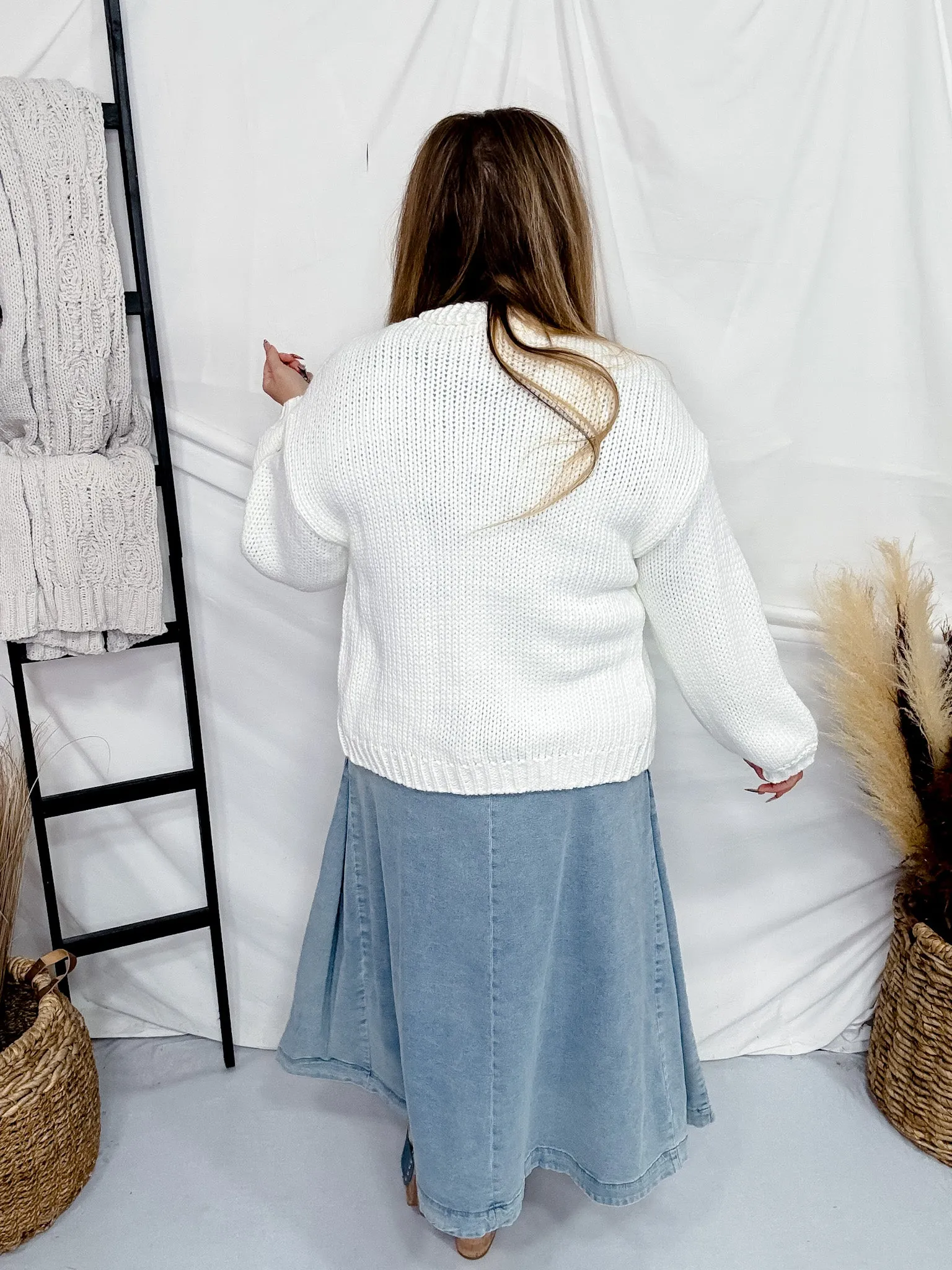 Long Sleeve Lemon Sweater Cardigan