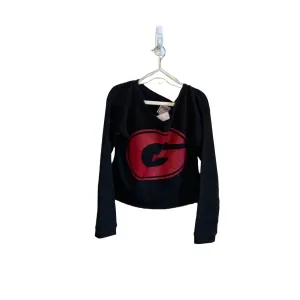 LS Cropped Georgia Sweatshirt