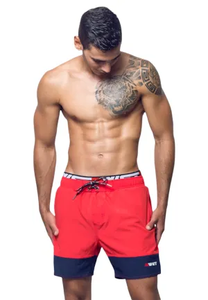 Make a Splash with Infinity Beach Shorts from BWET Swimwear - Sustainable, Stylish and Functional!