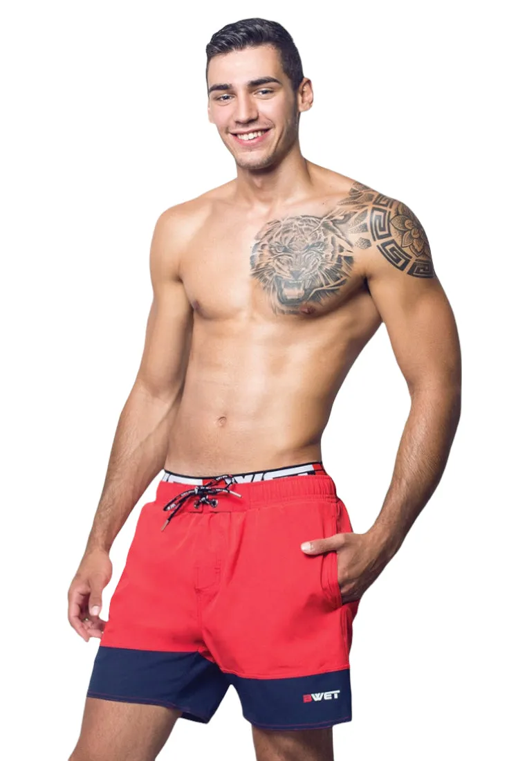 Make a Splash with Infinity Beach Shorts from BWET Swimwear - Sustainable, Stylish and Functional!