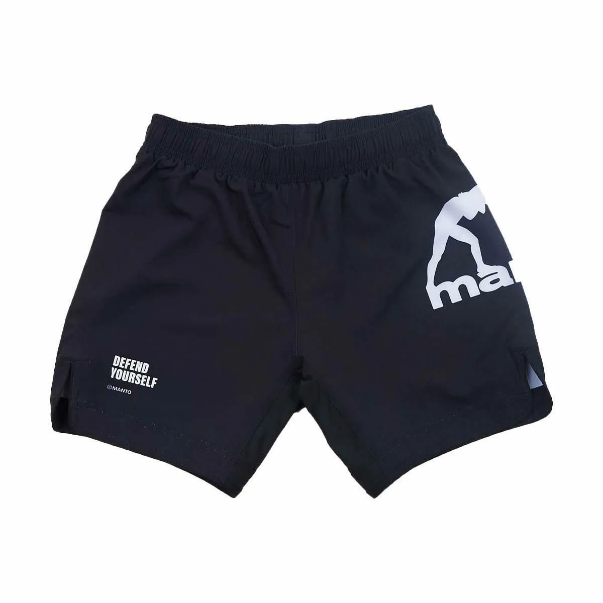 Manto Essential Fight Shorts Black