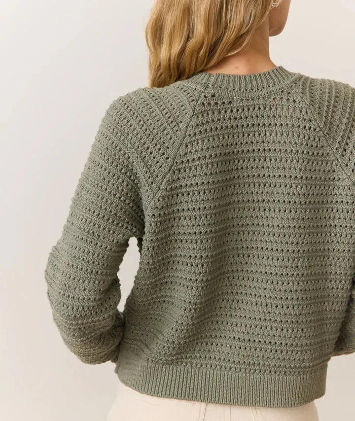 Marine Layer Montecito Crewneck Sweater