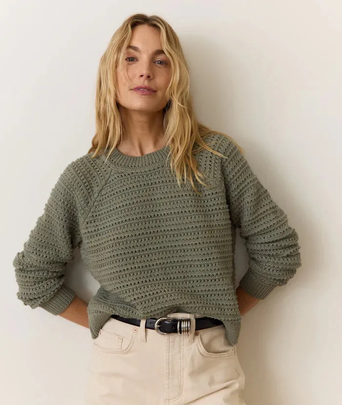 Marine Layer Montecito Crewneck Sweater