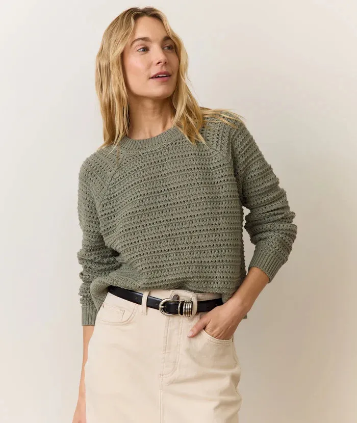 Marine Layer Montecito Crewneck Sweater