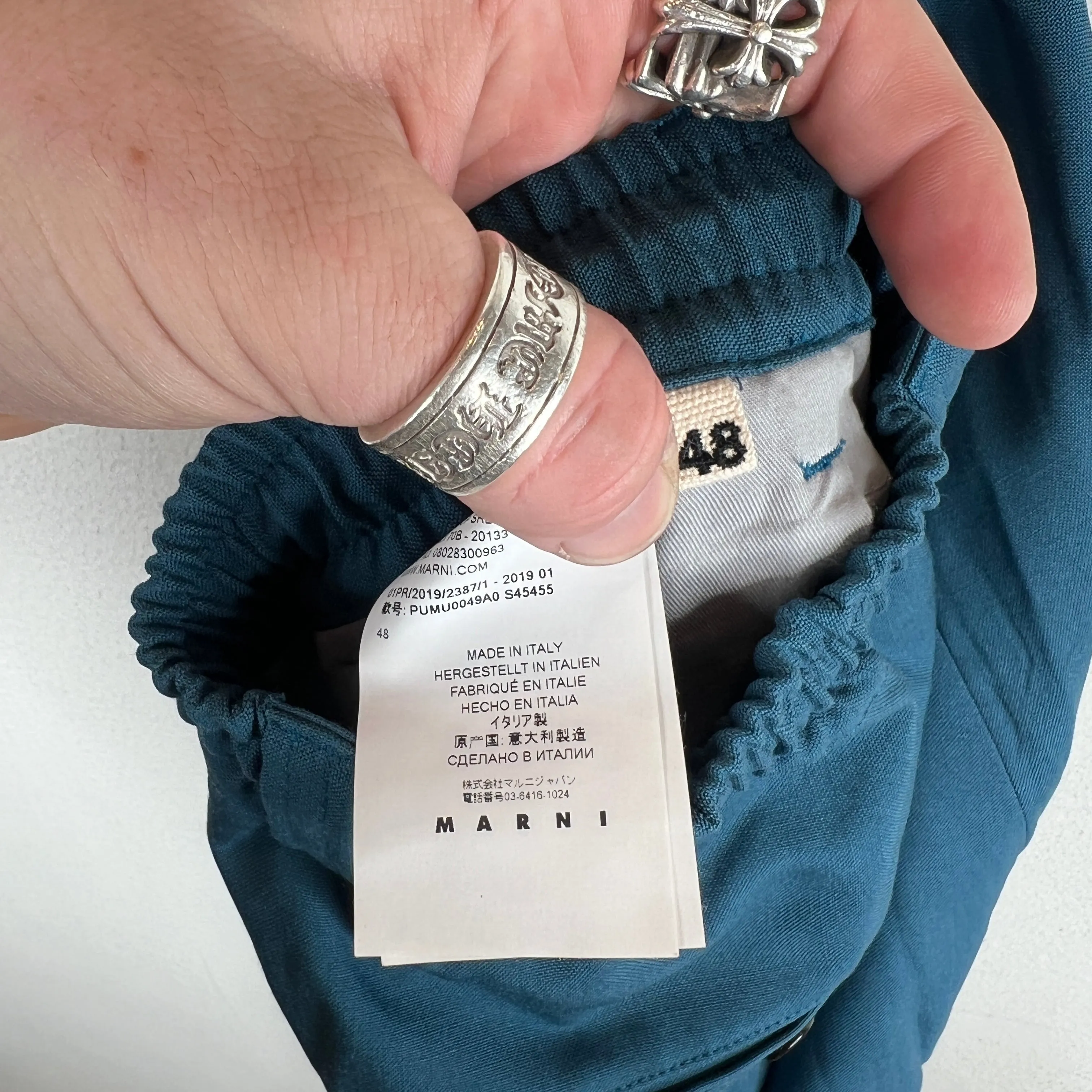 Marni Blue Shorts