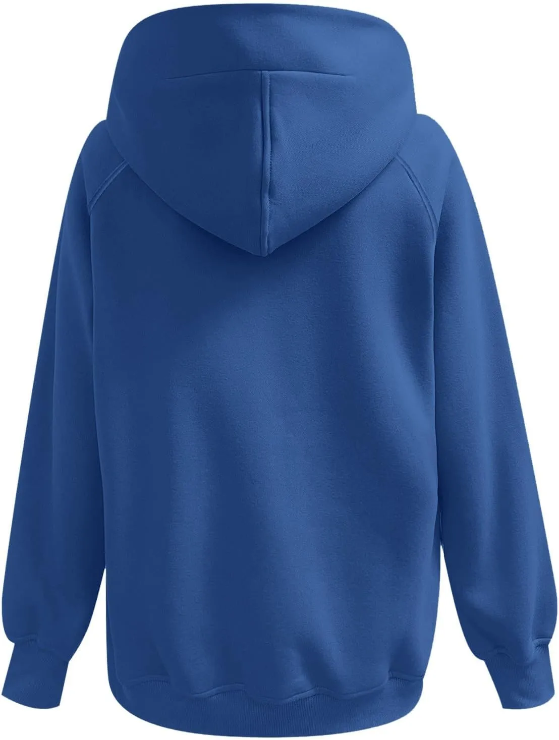Masbird Sweatshirt for Women Half Zip Hoodie Sweatshirt Drawstring Athletic Trendy Tops with Front Pocket Long Sleeve Fall