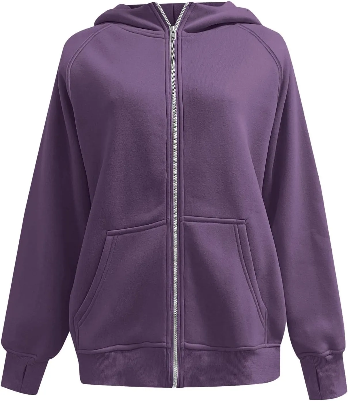 Masbird Sweatshirt for Women Half Zip Hoodie Sweatshirt Drawstring Athletic Trendy Tops with Front Pocket Long Sleeve Fall