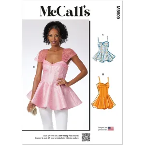 McCall's Pattern M8509 Misses' Tops