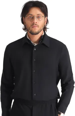 Men's Dress Shirts, TriProof Stretch Iron-Free Shirts Long Sleeve Button Down Wrinkle Free Casual Business Shirt