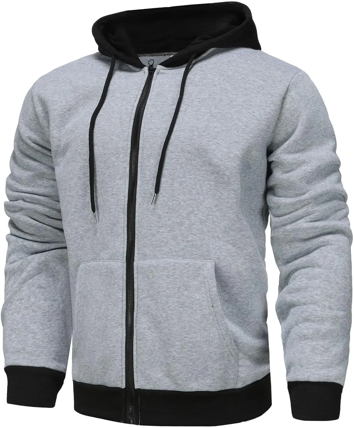 Mens Hoodies Vintage Cool Comfy Long Sleeve Lightweight Drawstring Sweatshirt Hood Sports Hoodies