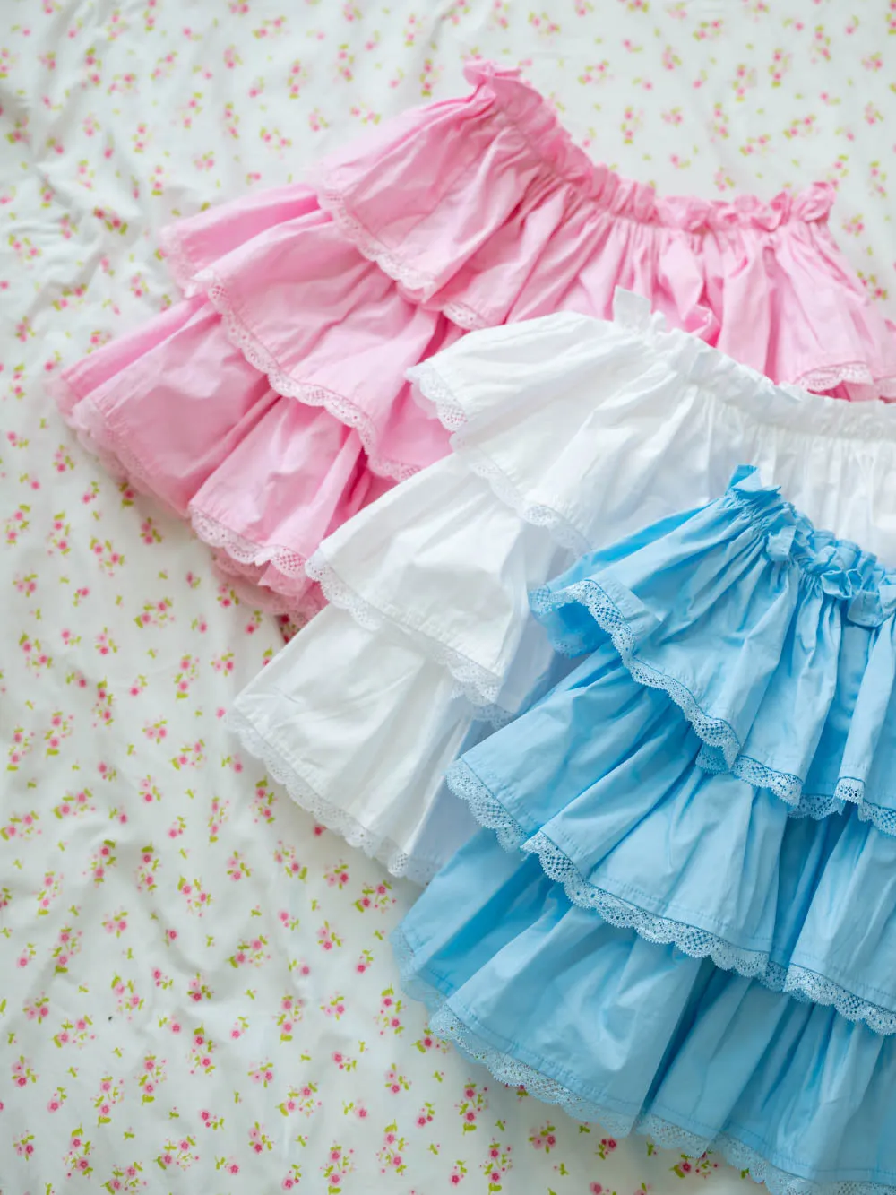 Mila Tiered Skort - Pink