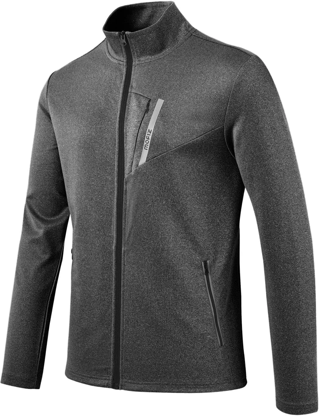 MoFiz Men's Tracksuits Set Long Sleeve Causal Full Zip Running Sports Sweatsuit For Men 2 Piece Outfits