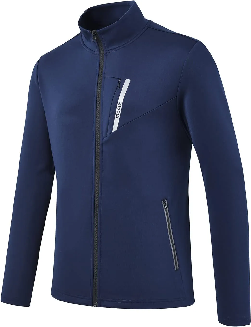 MoFiz Men's Tracksuits Set Long Sleeve Causal Full Zip Running Sports Sweatsuit For Men 2 Piece Outfits