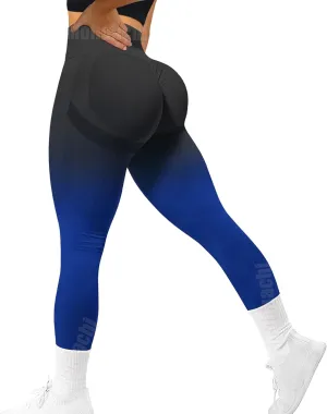 MOHUACHI Women Scrunch Butt Lifting Leggings for Women Seamless High Waisted Workout Yoga Pants Gym Booty Tights