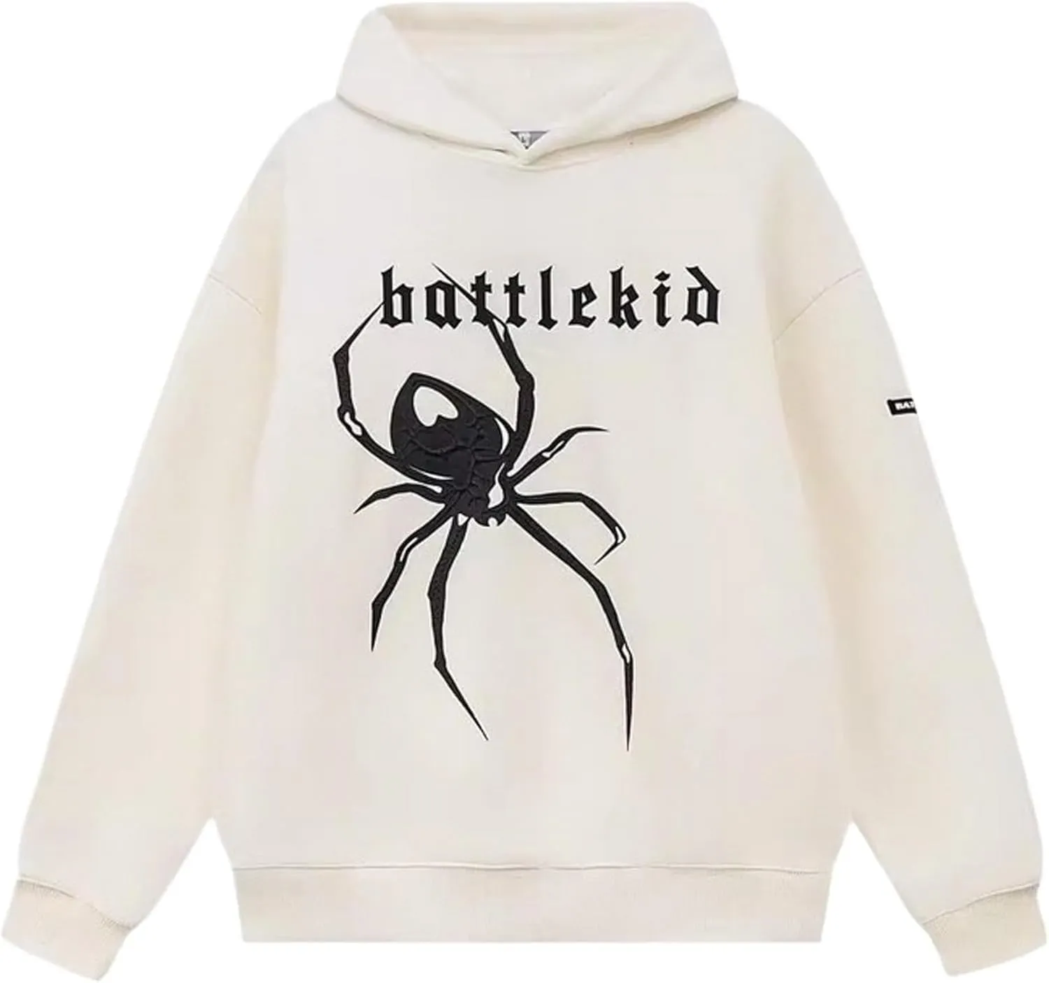 MOLERFO Spider Hoodie Emo Grunge Jackets Pullover Oversized Streetwear Sweatshirts Hooded Y2k Hoodies Women