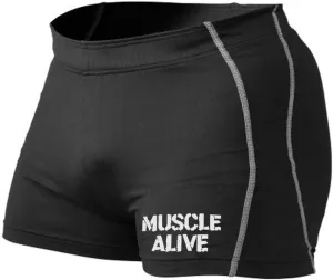 Muscle Alive Mens Bodybuilding Shorts Tights Polyester and Spandex