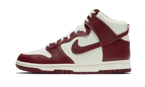Nike Dunk High Sail Team Red