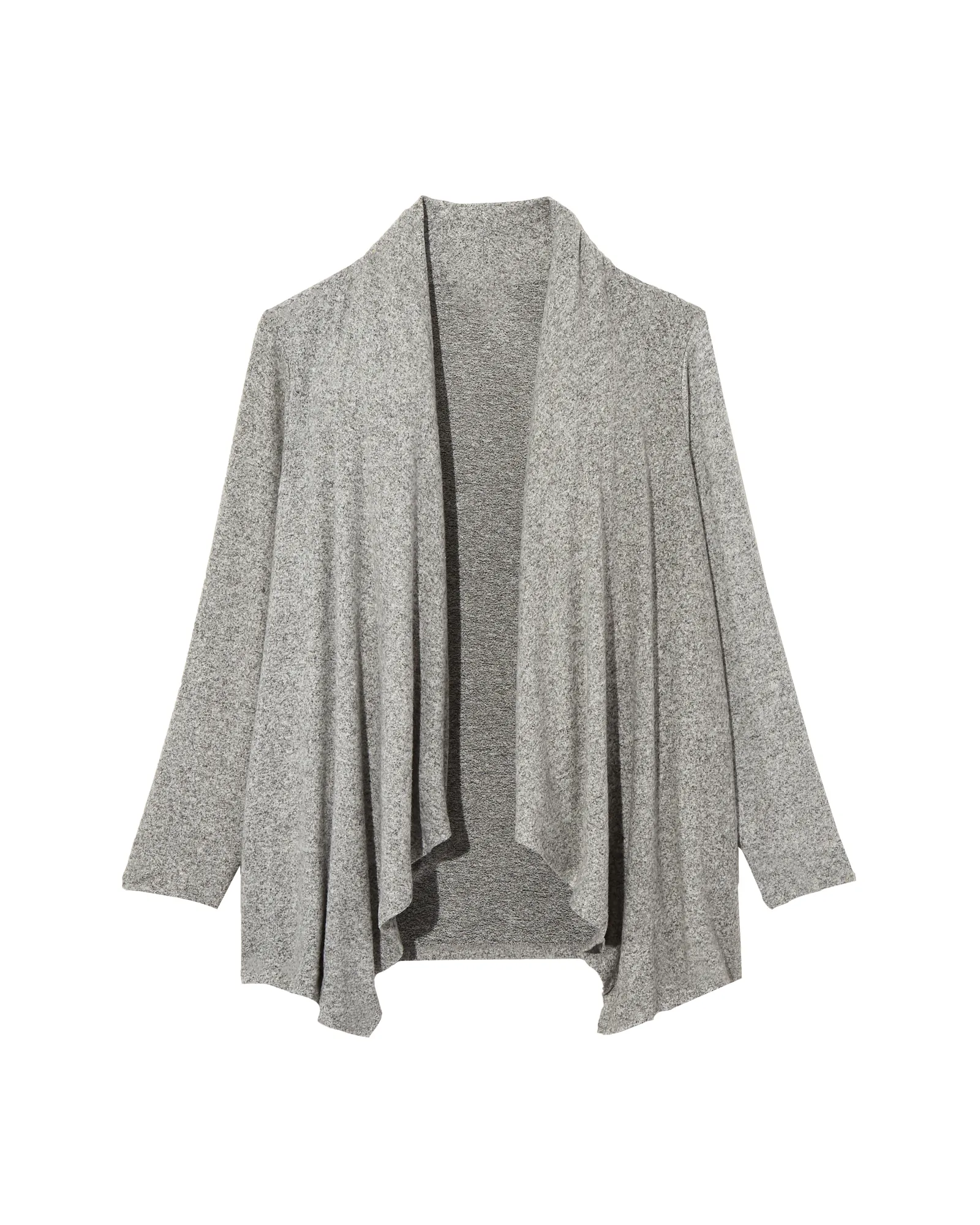 Nisha Waterfall Cardigan | Light Grey