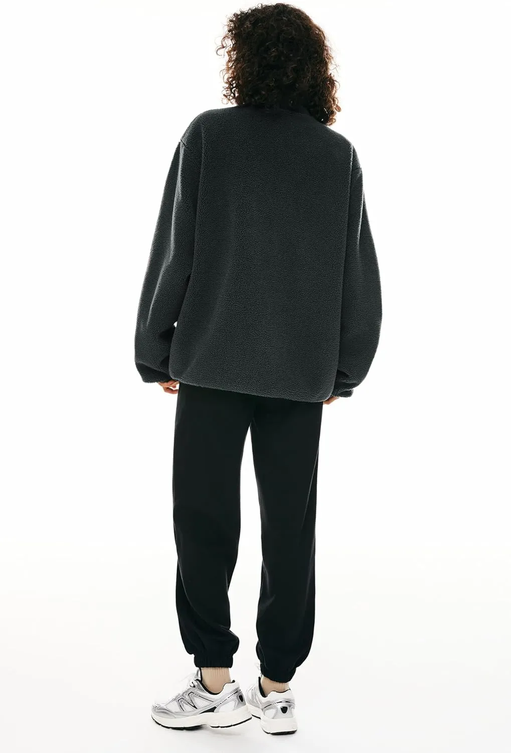 Orolay Women's Reversible Fleece Jackets Full Zip Long Sleeve Coat Soft Fall Winter Outerwear with Pockets