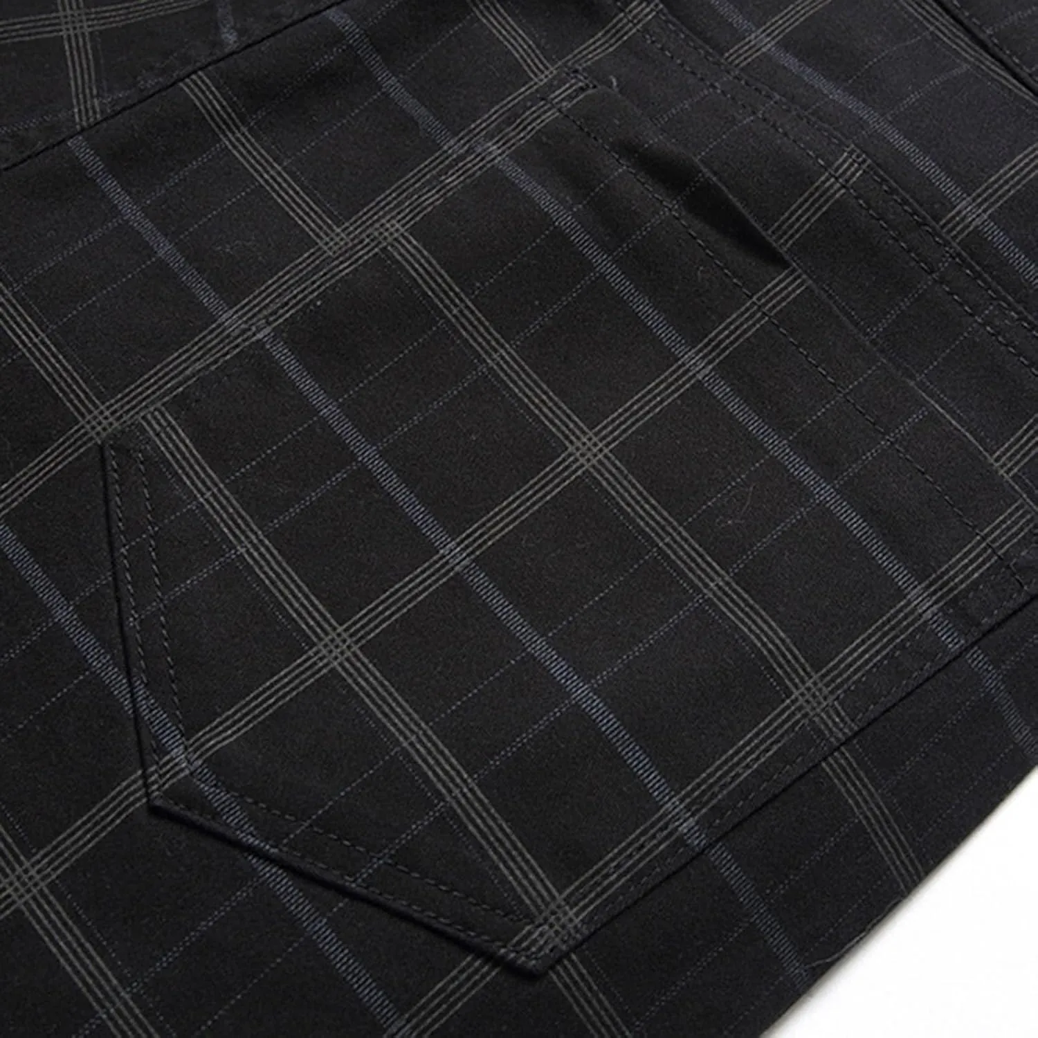Plaid Pants for Men Straight Leg Stretch Slim Fit Dress Pant Skinny Flat Front Stylish Business Casual Chinos Pant