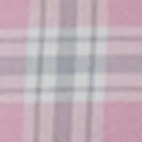 Plus Plaid Bengaline Pull-On Shorts
