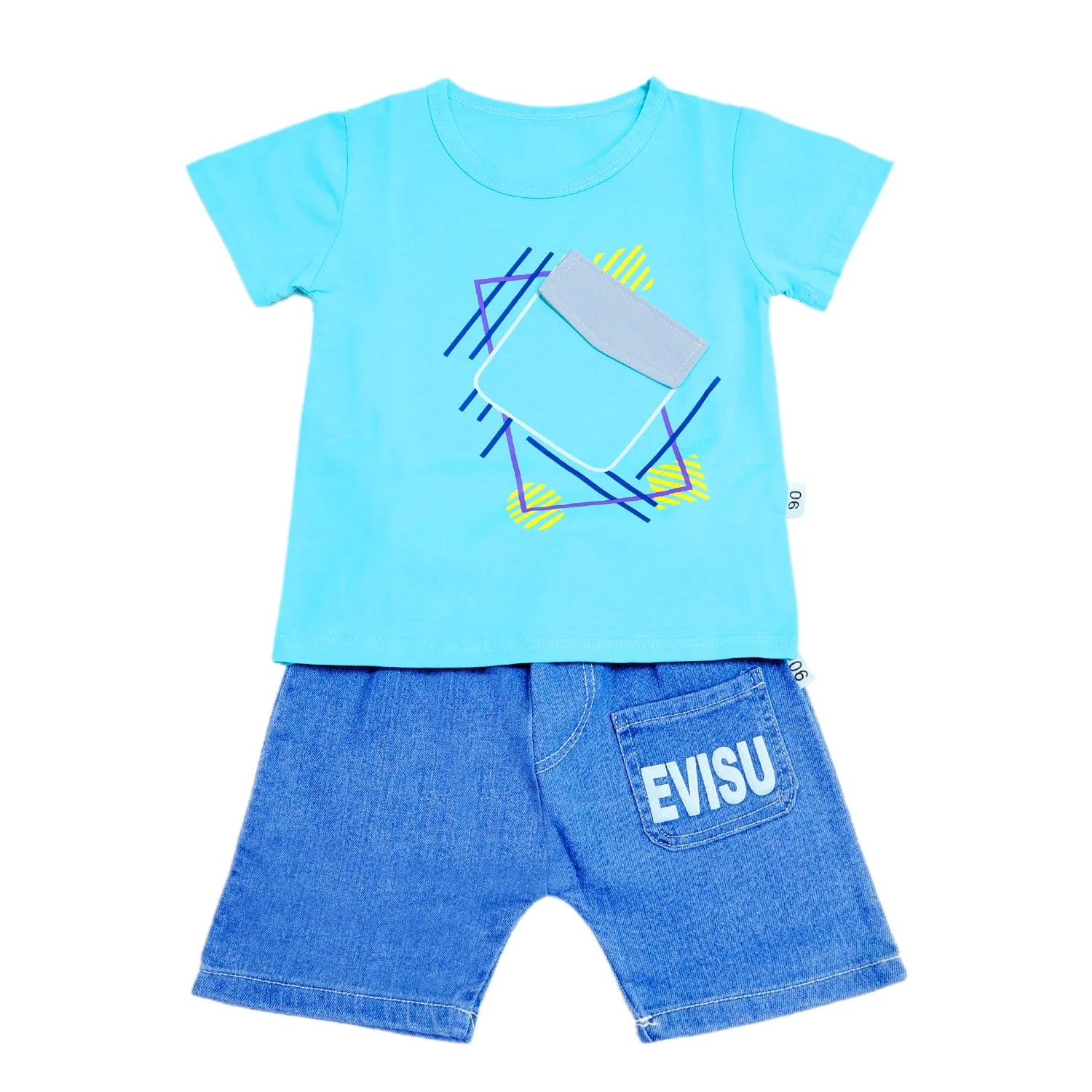 Pocket Style Shorts Set for Boys
