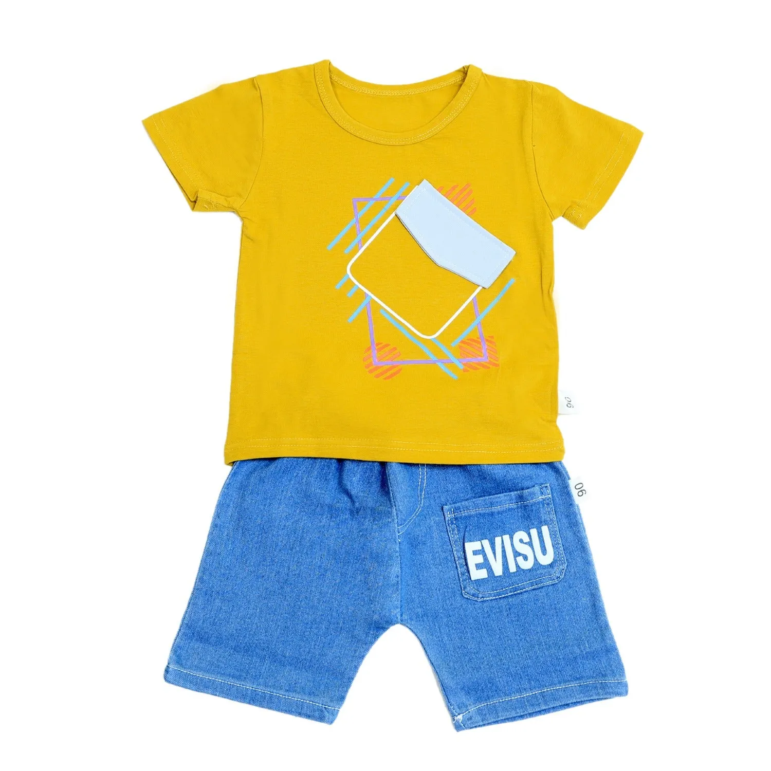 Pocket Style Shorts Set for Boys