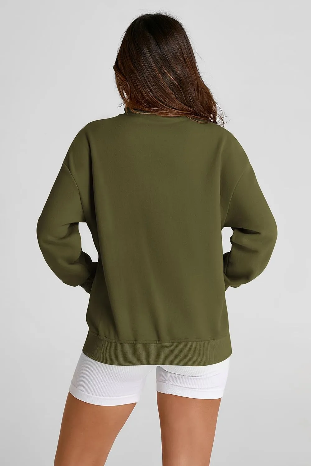 PRETTYGARDEN Women's 2025 Spring Fall Fashion Full Zip Up Sweatshirt Long Sleeve Loose Fit Trendy Casual Jacket with Pockets