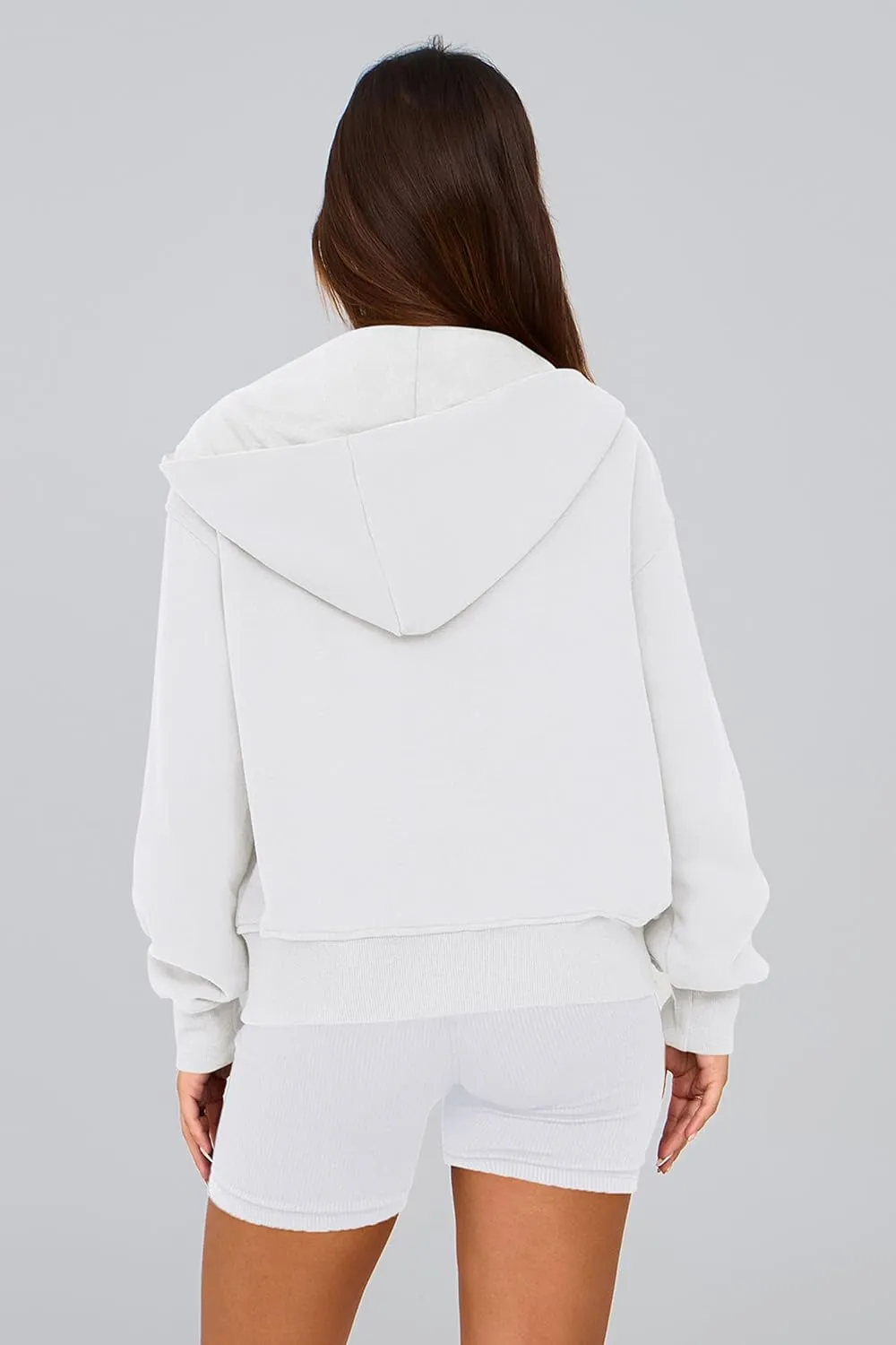 PRETTYGARDEN Women's Zip Up Hoodie Sweatshirt Y2K Fall Fashion Clothes Long Sleeve Loose Fit Pockets Casual Trendy Jacket