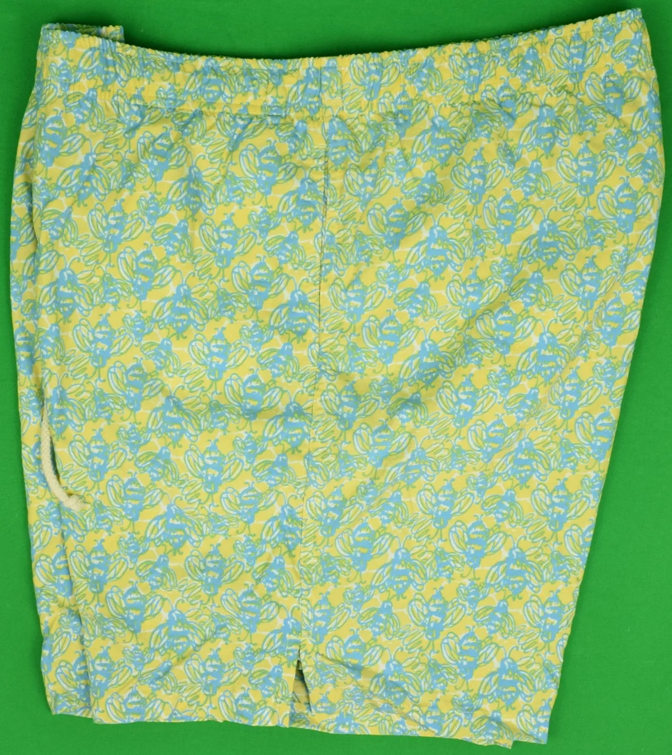 "Lilly Pulitzer Wasp Bumblebee Swim Trunks Sz: L" (SOLD)