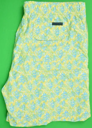"Lilly Pulitzer Wasp Bumblebee Swim Trunks Sz: L" (SOLD)