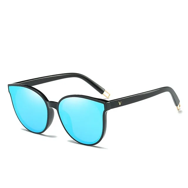 "On the gram" Flat Top Cateye Sunglasses