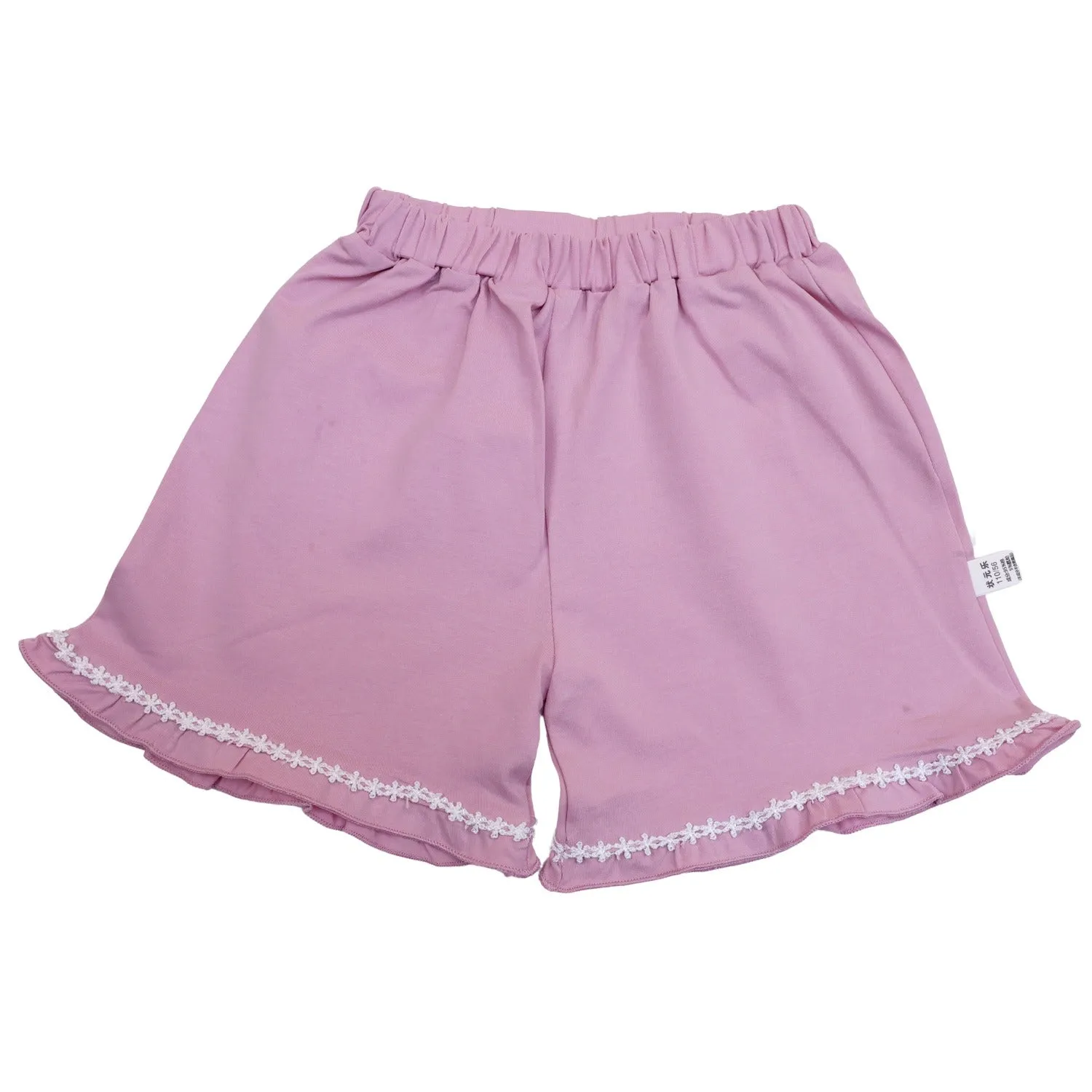 Rabbit Half Sleeves Shorts Set for Girls