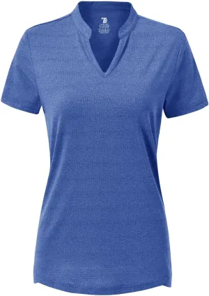 Rdruko Women's Hiking Shirts Short Sleeve UPF 50  Sun Protection Lightweight Dry Fit Running Fishing Shirts