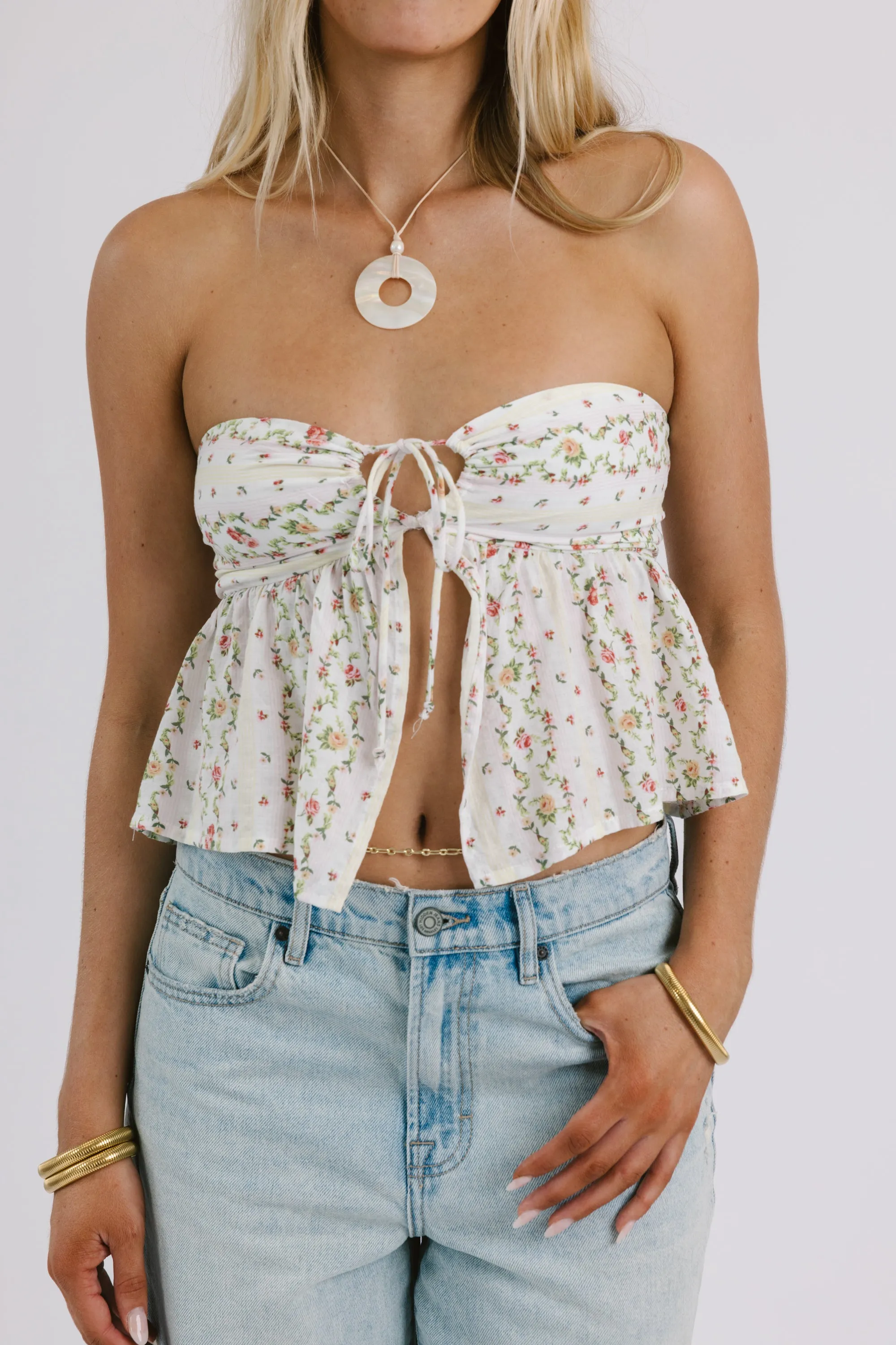 Serena Top in Floral