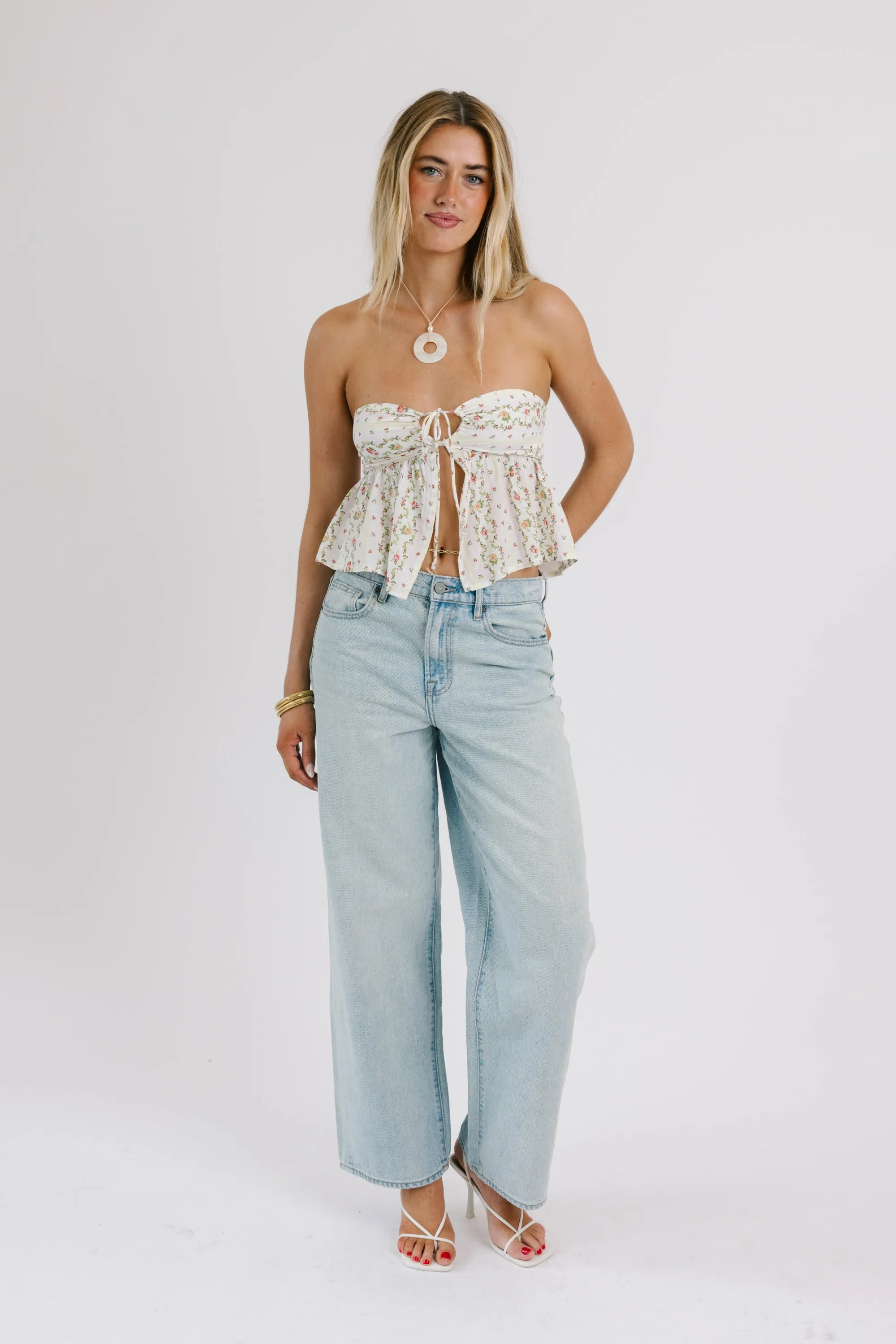 Serena Top in Floral