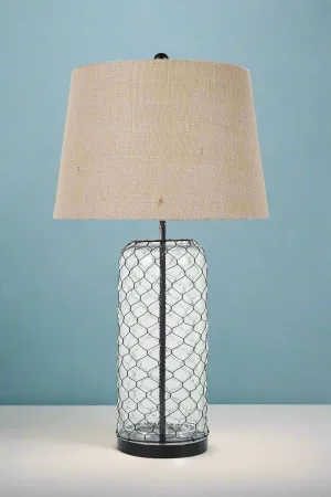 Sharmayne Glass Table Lamp