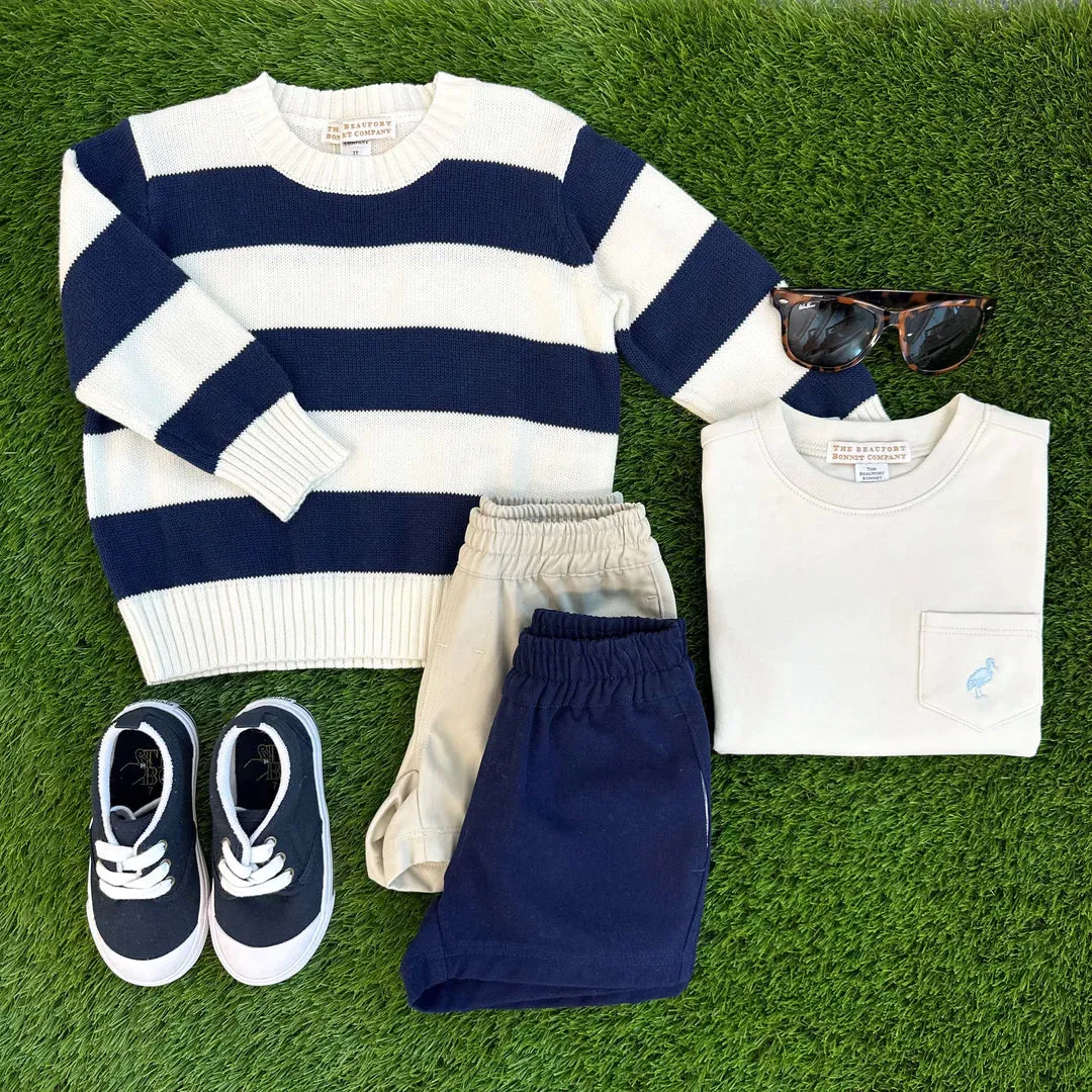 Sheffield Shorts Twill - Nantucket Navy