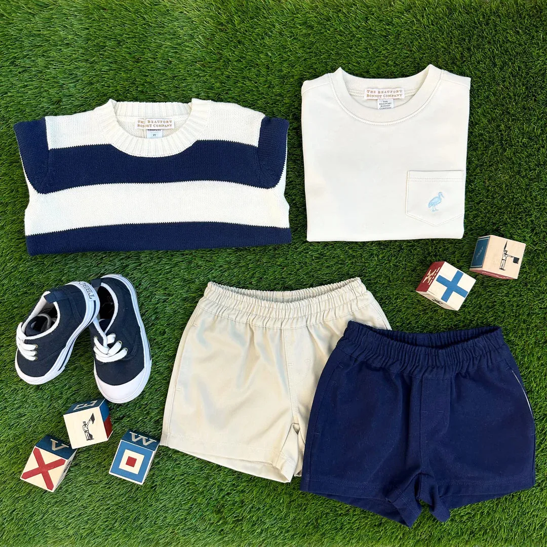 Sheffield Shorts Twill - Nantucket Navy
