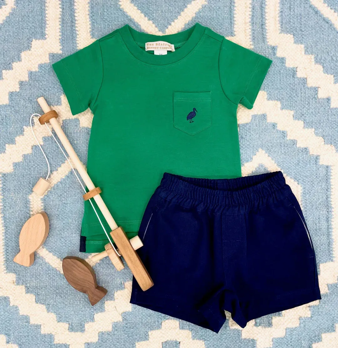 Sheffield Shorts Twill - Nantucket Navy