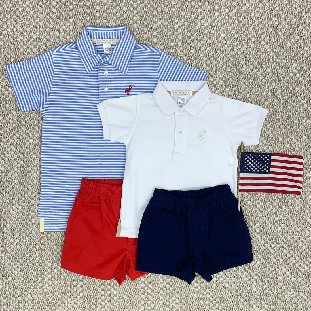 Sheffield Shorts Twill - Nantucket Navy
