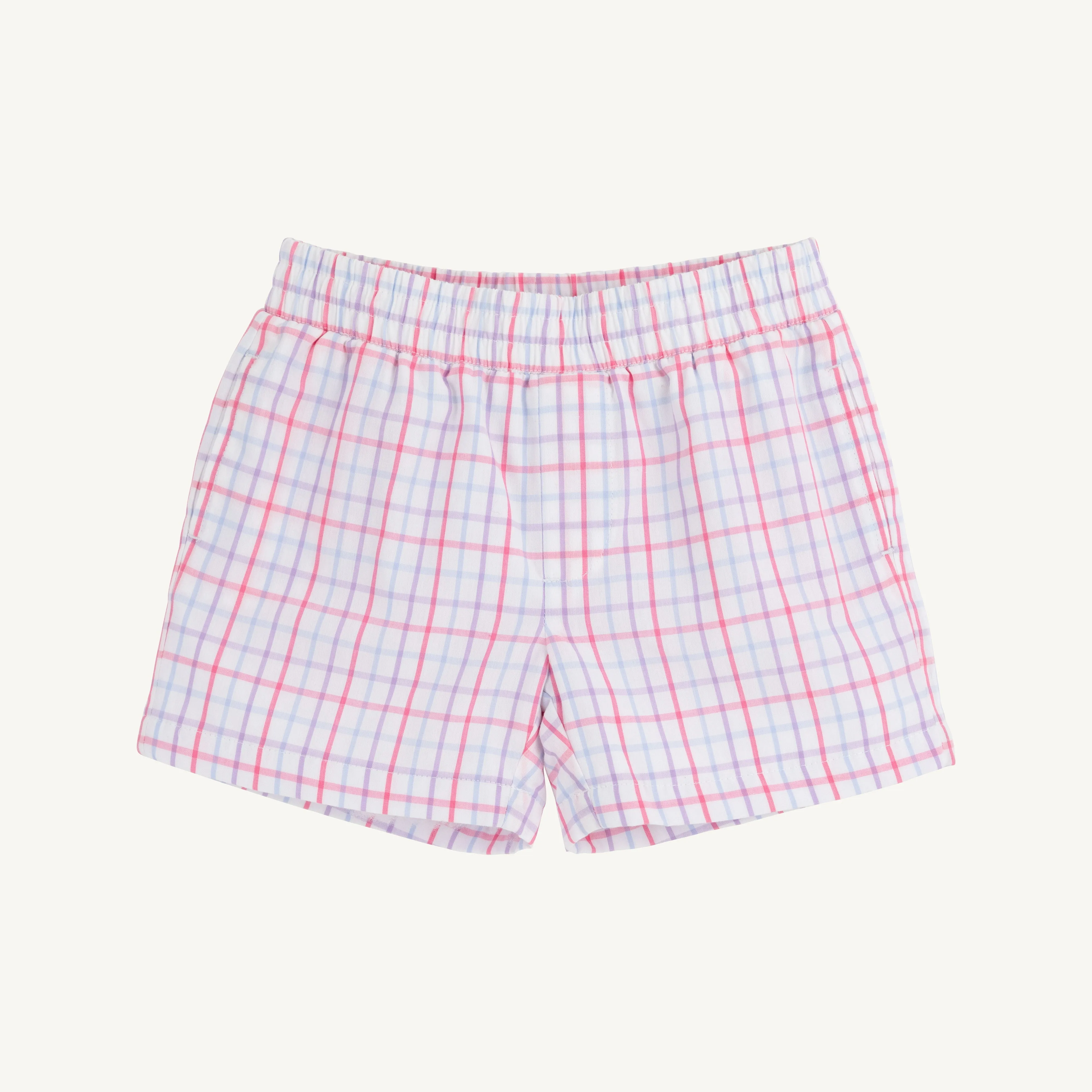 Sheffield Shorts - Winter Park Windowpane with Beale Street Blue Stork
