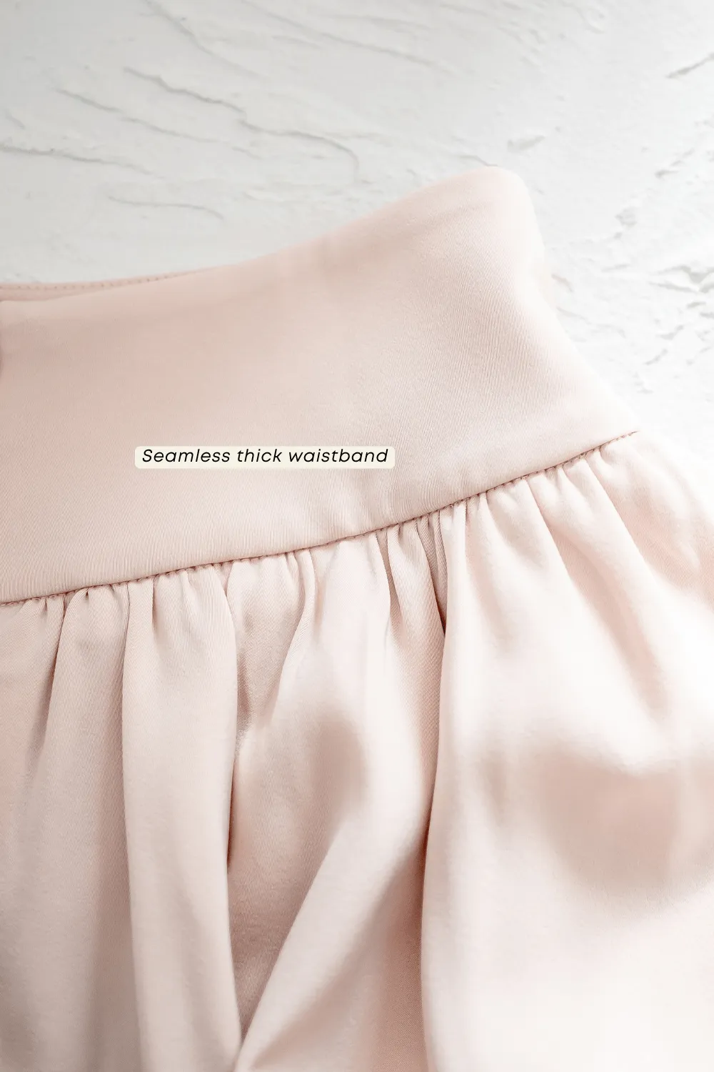 SHERA BUBBLE SKORTS IN PINK BEIGE