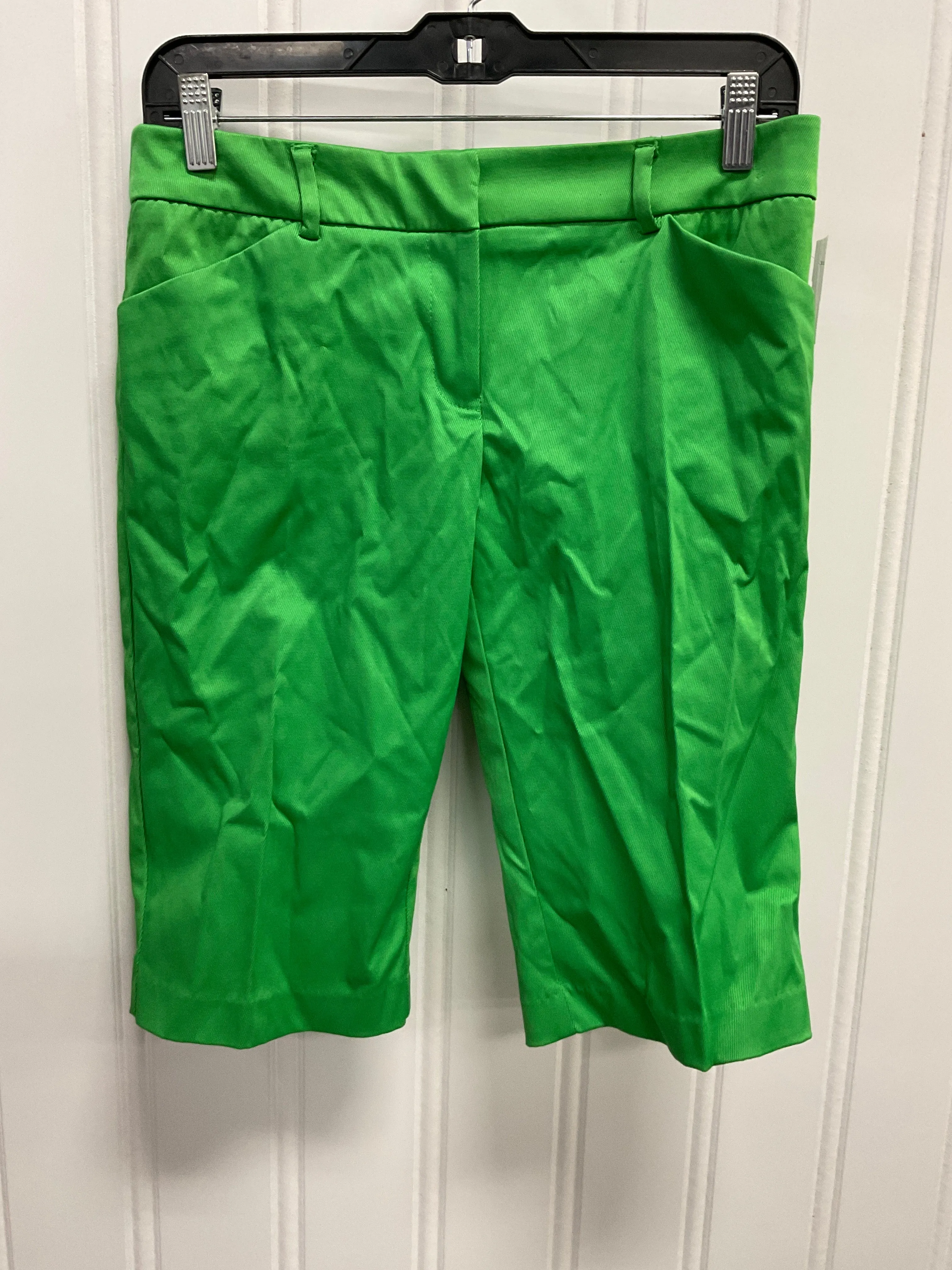 Shorts By New York And Co In Green, Size:2