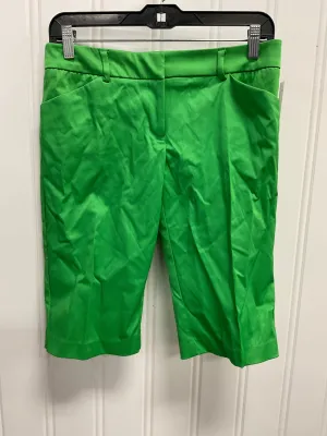 Shorts By New York And Co In Green, Size:2
